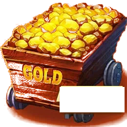 Golden Strike gold nugget cart symbol