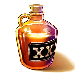 Golden Strike moonshine jug symbol